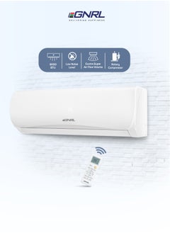 اشتري Split AC White 9000 BTU T1 Rotary R410a, EG9C, 2024 New Series Model, with 3M Pipe Kit, Golden Fin, Rotary, 1 Year Manufacturer Warranty, 1 Year Compressor Warranty في الامارات