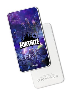 اشتري 10,000 mAh Super Fast Charging Ultra Compact Power Bank with Quick Charge & Power Delivery, Portable Charger For iPhone and Android Fortnite في الامارات