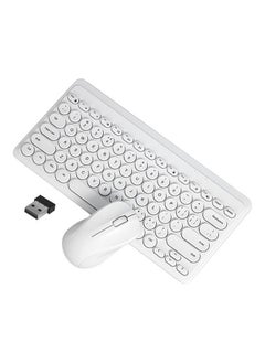 اشتري Wireless Keyboard And Mouse Set White في الامارات