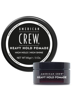 Buy American Crew Men's Hair Pomade High Hold & High Shine 85g in UAE