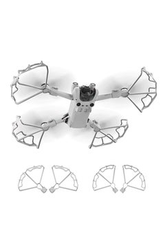 اشتري Propeller Guard For Dji Mini 3 Pro, Quick Release Blade Protection Kit, Collision, And Obstacle Resistant Removable Protector في الامارات