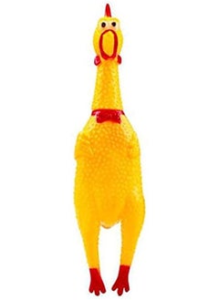 اشتري Squeeze Shrilling Screaming Chicken Squawking Chicken Fun Dog Toy Big Size في مصر