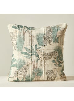 اشتري Aizel Vega Printed Overtufted Filled Cushion 50 x 50 cm في الامارات