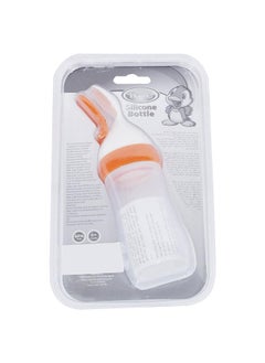 Buy True Baby Feeding Bottle with Silicone Spoon - 125 ml in Egypt