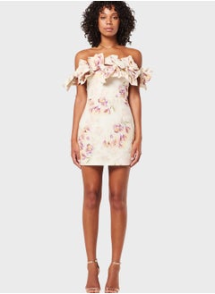 Buy Bardot Floral Print Dress in Saudi Arabia