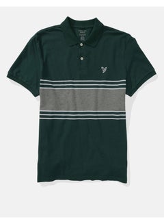 Buy AE Striped Pique Polo Shirt in Egypt