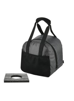 Buy Bowling Ball Tote Bowling Bag with Padded Ball Holder with Large Accessory Pocket Fits as Add One Bowling Ball Bag to Roller Bag Fits Also as Single Pair of Bowling Shoes in UAE