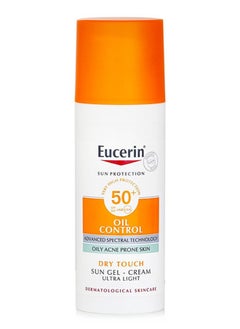 اشتري Oil Control Sun Gel-Cream Ultra Light SPF 50+ Dry Touch 50ml في السعودية