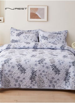 Buy 100% Microfibre Summer Quartz Bedding Set - 3pcs in Saudi Arabia