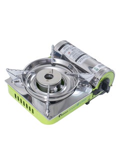 Buy Maxsun, Portable gas stove for travel and trips, Outdoor cooking gas stove, Green, Size24.5*20.4*10Cm in Saudi Arabia