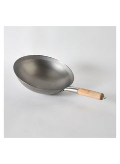 اشتري Chefset Chinese Iron Wok 33 x 49 x 10 cm في الامارات