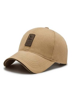 Buy Baseball Snapback Cap Beige in Saudi Arabia