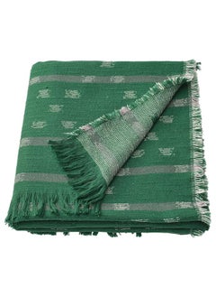 Buy Throw Dark Green 130X170 Cm in Saudi Arabia