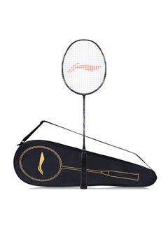 Buy Super Series 900 Strung Badminton Racket with Full Cover (84 Grams, Black/Blue) in Saudi Arabia