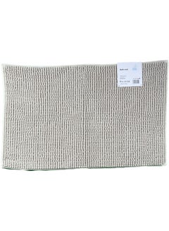 Buy Soft padded non-slip cotton mat light beige in Saudi Arabia