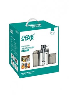 Buy ST-5546-L New Arrival WINNING STAR 400W 2-Speed Juicer Frequency Non-Slip Waterproof Wall Breaker with 7020 All-Copper Motor 201 Stainless Steel Panel AS 800ml +500ml Juice Barrel Fine Filter in Saudi Arabia