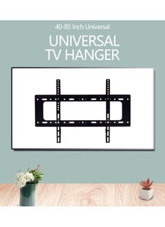 Buy TV Wall Mount for TVs Up to 85" - Holds Your TV Only 1.25" from The Wall - Big Hardware Assortment for Simple Install in UAE