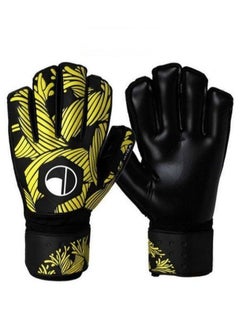 Buy Professional Goal Keeper Gloves Anti-Slip Thickened Latex Gloves in Saudi Arabia