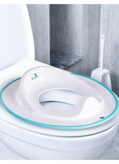 اشتري turtees® Baby Potty Training Seat for Boys and Girls, Fits Round & Oval Toilets, Non-Slip with Splash Guard, Includes Free Storage Hook في السعودية