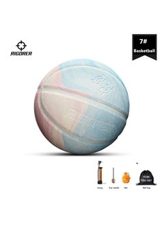 Buy Anti-Slip And Wear Resistant PU For Indoor Outdoor Competition Training Baskball Ball Size 7 in UAE