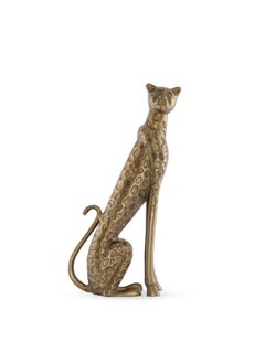 اشتري Panther Decor Sculpture 18X46cm - Antq. Gold في الامارات