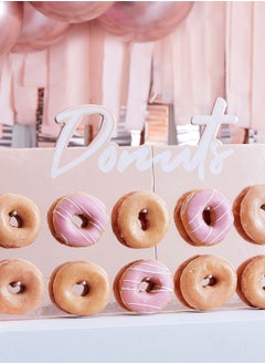 Buy Rose Gold Foiled Donut Wall in UAE