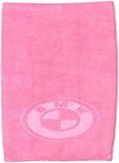 اشتري BMW Car Drying Towel, Free Microfiber Cleaning Cloth, Premium Professional Soft Microfiber Towel, Super Absorbent Detailing Towel for Car/Windows/Screen/Kitchen - Pink في مصر