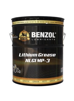 Buy BENZOL Lithium Grease NLGI MP-3 15kg in UAE