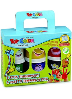 Buy Finger Paint Set 6 Colors in Egypt