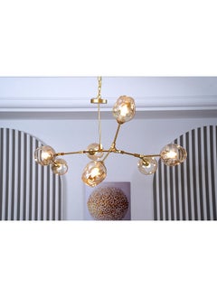 اشتري Adams Pendant Lamp 5xe27 -75x105x45cm - Gold في الامارات