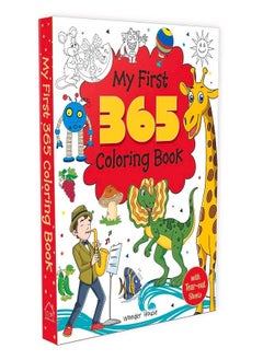 Buy My First 365 Coloring Book Jumbo Coloring Book For Kids in UAE