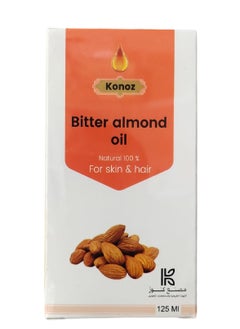 Buy Bitter Alamond Oil For Hair and Skin 125 ml in Saudi Arabia