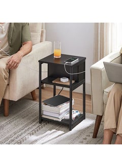 اشتري Oakland Smart Nightstand With USB Charging Port 14x44x33 cm في السعودية