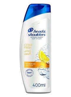 Buy Anti-Dandruff Shampoo Citrus Fresh For Greasy Hair 400ML in Saudi Arabia
