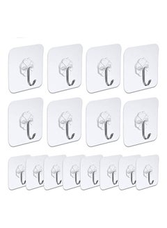 SIRISNAX Double Sided Adhesive Wall Hooks for Hanging Strong Adhesive Hooks  for Wall Heavy Duty Wall