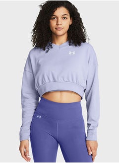 Buy Rival Terry Oversized Crop Sweatshirt in UAE