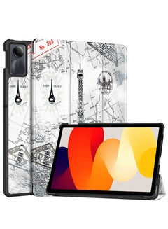 اشتري Case for Xiaomi Redmi Pad SE 11 Inch 2023 Ultra Slim Case with Stand Function and Auto Sleep/Wake (iron tower) في الامارات