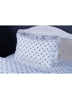 اشتري Monochrome-Butterfly S2 Pillow Case Grey 50X75cm في الامارات