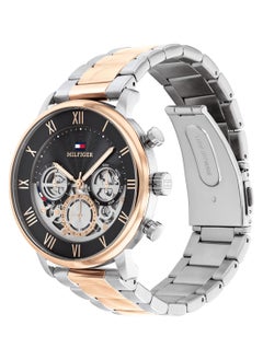 Buy Men's Analog Round Shape Stainless Steel Wrist Watch 1710570 - 44 Mm in UAE