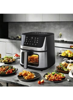 Buy Air Fryer with Screen 7 Liters of 1650 Watts in Saudi Arabia