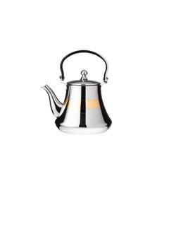 Buy Hanging Stainless Steel Teapot With Golden Decor in Saudi Arabia