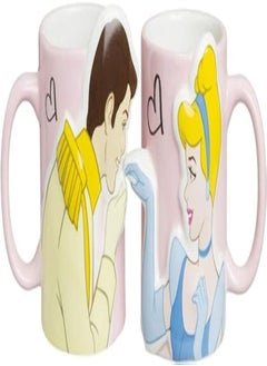 اشتري Porcelain Cup Set of 2 3D Cartoon Shapes - 440ml (Shape 2) في مصر