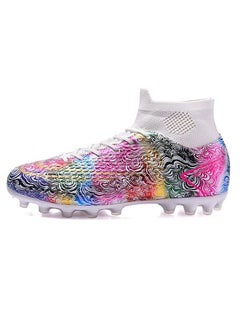 Buy Anti-slip and wear-resistant outdoor training football shoes Fashion, lightweight and breathable football shoes in Saudi Arabia