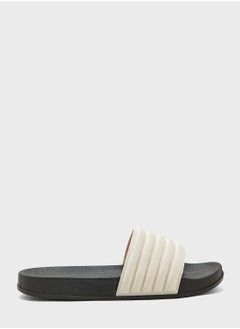 Buy Striped Strap Slides in UAE