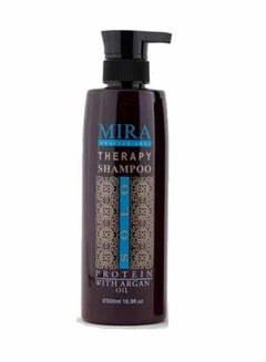 Buy Mira Therapy Shampoo Enriched with Argan Oil for Protein Treated Hair 500 ml in Saudi Arabia