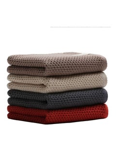 Buy High Quality Pure Cotton Absorbent Honeycomb Face Towel 33*72cm-4pcs in Saudi Arabia