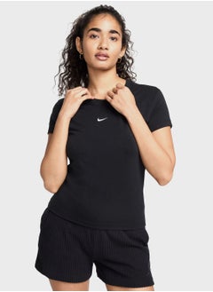 Buy Nsw Knit Mid Crop T-Shirt in UAE