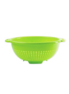 Buy "GAB Plastic, Colander, Lime Green, Kitchen Drain Colander, Food Strainer Kitchen and Cooking Accessory,  Cleaning, Washing and Draining Fruits and Vegetables, Made from BPA-free Plastic" in UAE