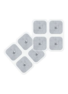 اشتري Replacement Self-Adhesive Electrode Gel Pads for TENS Unit EM 40, EM 41, EM 41.1, EM 49, EM 80, EM 95, 8pcs في الامارات