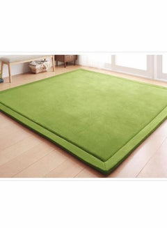 اشتري Regional rugby game mat carpet crawling mat baby yoga mat sports mat moss light green 100cmx200cm في السعودية